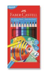Faber-Castell Aquarell Kuru Boya 12 R. Karton Kutu