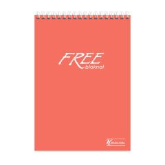 Keskin Color A4 100 Yaprakkare Free Office Spr.Bloknot