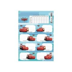 Cars Ders Prog.3Lü Etiket