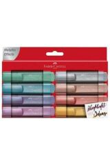 Faber-Castell Fosforlu Kalem 46 Metalik R 8 Li Kar