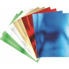 Kraf Kıds Aynalı Karton A4 Karışık 10Lu
