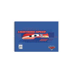 Cars 17*25 15 Yaprakresim Defteri