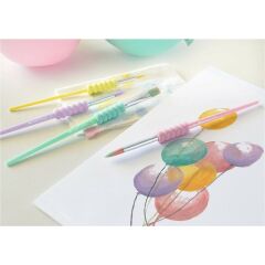 Faber-Castell Soft Touch Fırça Pastel 4 Çşt