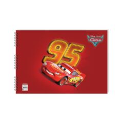 Cars 25*35 15 Yaprakresim Defteri