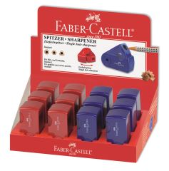 Faber-Castell Sleeve Kırm-Mav Kalemtıraş