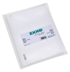 Exxo Pp Telli Dosya, A4, Beyaz,800