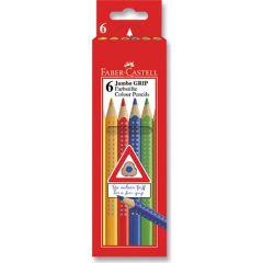 Faber-Castell Jumbo Grip Boya Kalemi 6 Renk