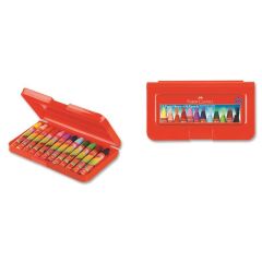 Faber-Castell Çantalı Pastel Boya 12 R.
