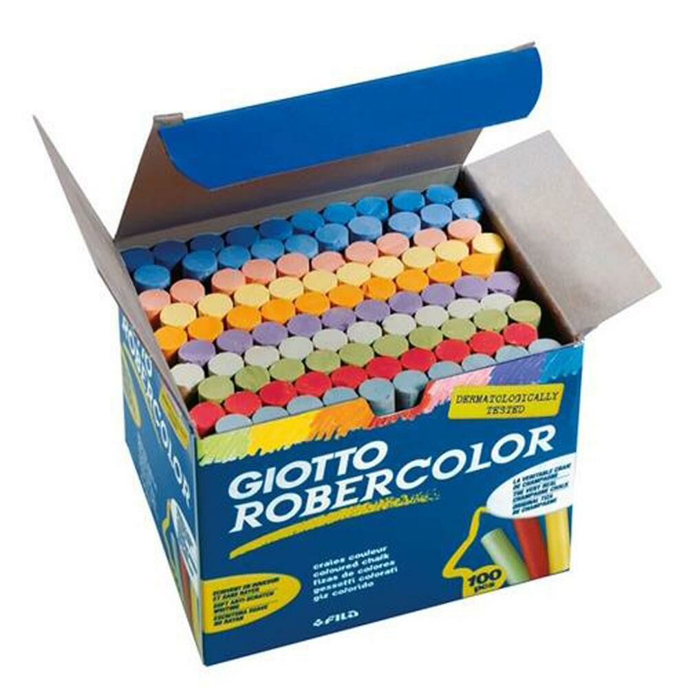 Giotto Robercolor Tebeşir 10'Lu Kutu Karışık Renk