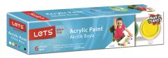 Lets Akrilik Boya Ana Renkler 25Mg. 6 Renk