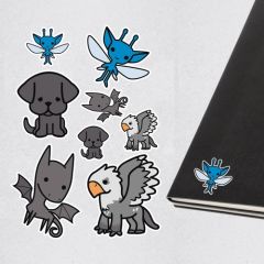 Wizarding World - Harry Potter Sticker - Animal Ic