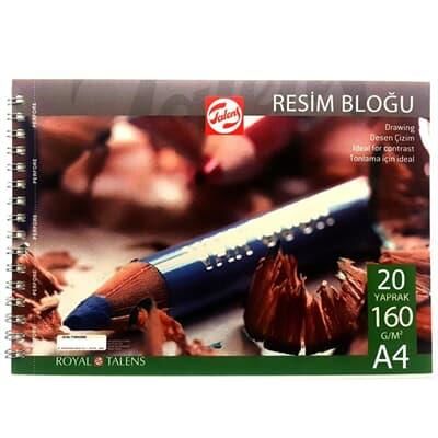 Talens 160Gr A4 20Yaprakspiralli Çizim Blok