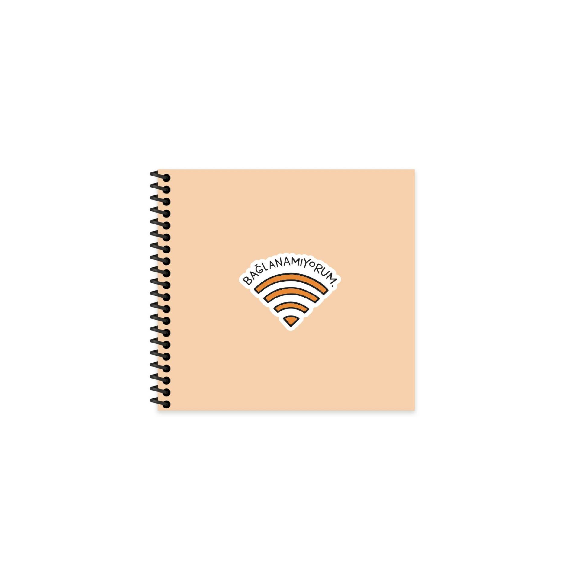 Hisli Şeyler 16*15 50Yaprakçizgili Spirallis.Kap. Stickerli D