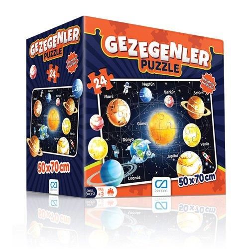 Ca.5026 Gezegenler Eğitici Puzzle