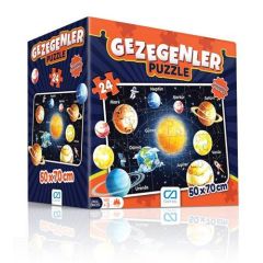 Ca.5026 Gezegenler Eğitici Puzzle