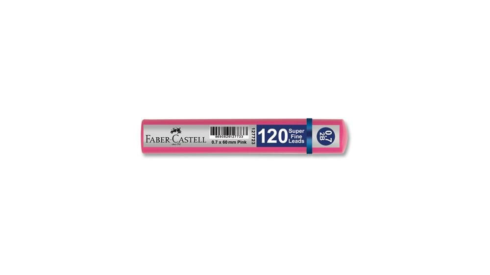 Faber-Castell Grip Min 0.7 2B 60Mm, 120Li Pembe Tüp