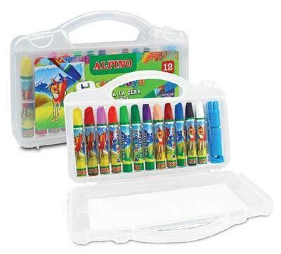 Alpino Dc-008296 Pastel Boya 12'Li Plastik Kutu 12/96