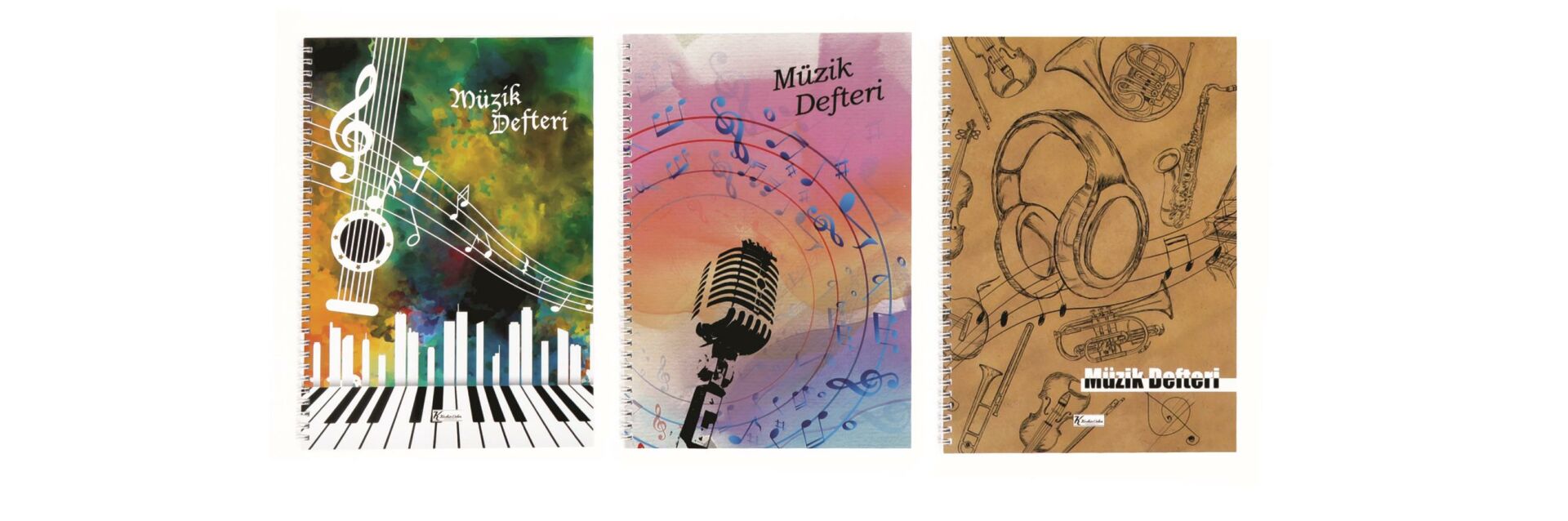 Keskin Color A4 40 Yaprak Spiralli Müzik Defteri