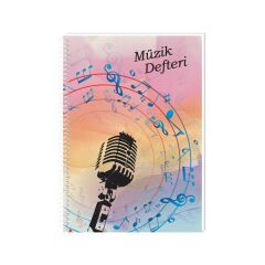 Keskin Color A4 40 Yaprak Spiralli Müzik Defteri