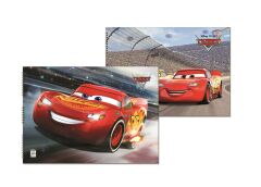 Cars 35*50 15 Yaprakresim Defteri