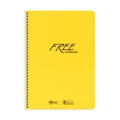 Keskin Color A4 60 Yaprakçizgili Pp Kapak Free Defter