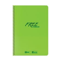 Keskin Color A4 60 Yaprakkareli Pp Kapak Free Defter