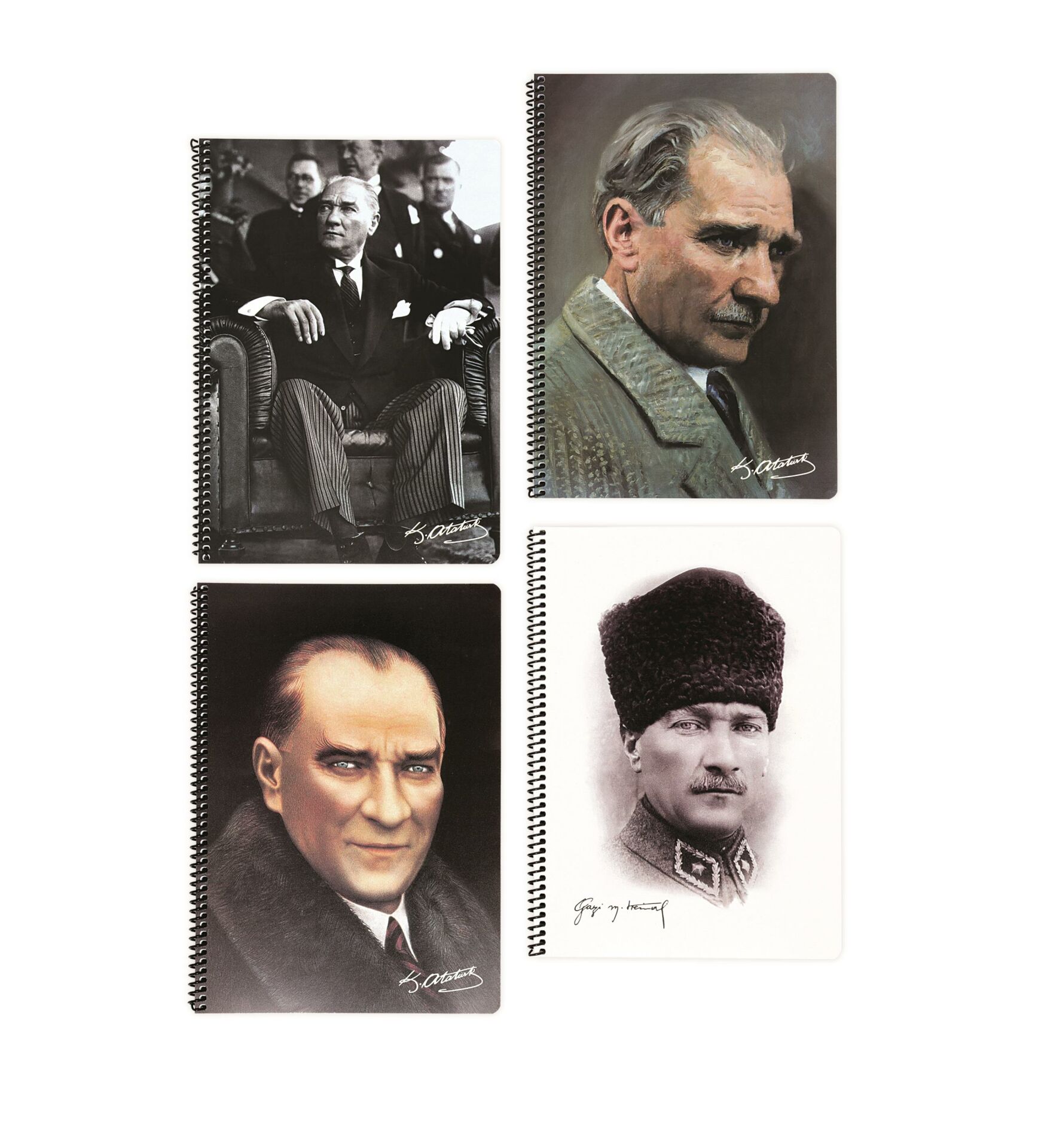 Keskin Color A4 80 Yaprakçizgili Pp Kp.Spr.Atatürk Def.