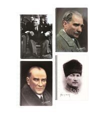 Keskin Color A4 80 Yaprakçizgili Pp Kp.Spr.Atatürk Def.