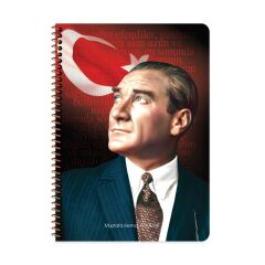Keskin Color A4 80 Yaprakkareli Pp Kp.Spr.Atatürk Def.