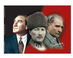 Keskin Color 35*50 15 Yaprakspr.Karton Kp.Atatürk Res.Def.