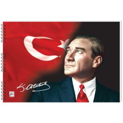 Keskin Color 35*50 15 Yaprakspr.Karton Kp.Atatürk Res.Def.