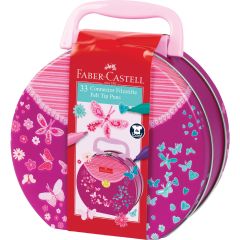 Faber-Castell Eğlenceli Keçeli, El Çantası, 33'Lü