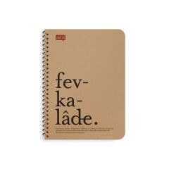 Lugat365 16*22 80 Yaprakçiz. Kraft Kap.Spr.Def. Fevka