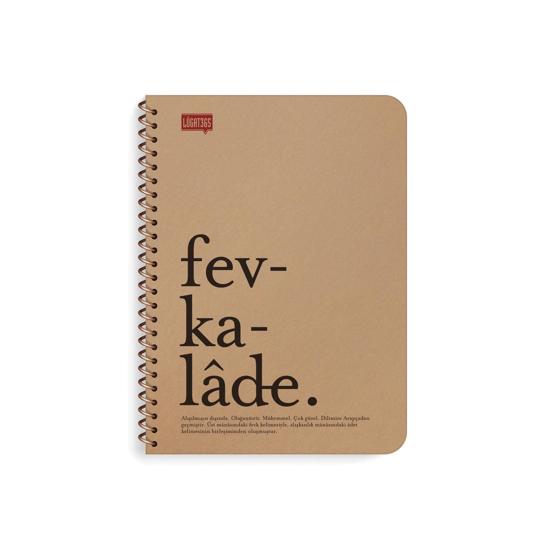Lugat365 16*22 80 Yaprakkar. Kraft Kap.Spr.Def. Fevka