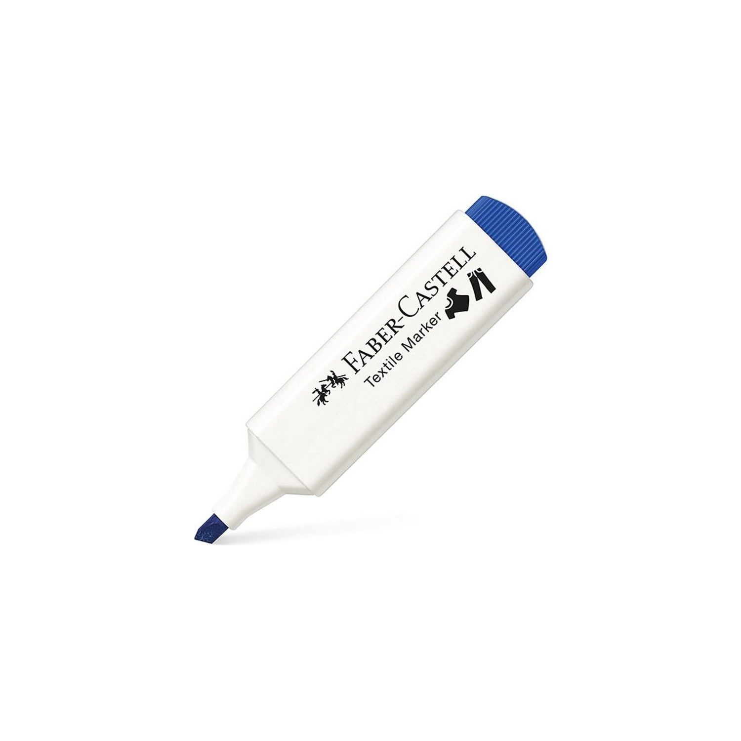 Faber-Castell Castel Tekstil Markörü Mavi