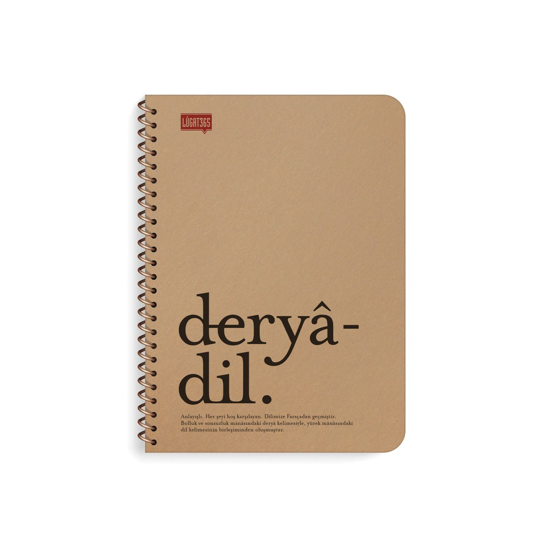Lugat365 16*22 80 Yaprakkar. Kraft Kap.Spr.Def. Derya