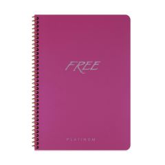 Keskin Color A4 120 Yaprakçizgili Pp Kap.Free Platinum Def