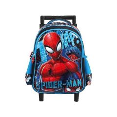 5254 Spiderman Çekçekli İlkokul Çantası Salto Sta