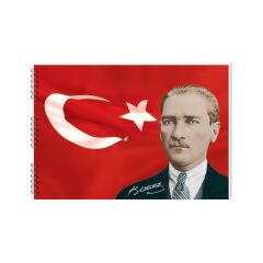 Keskin 25*35 15 Yaprak Spr Karton Kp Atatürk Res Def