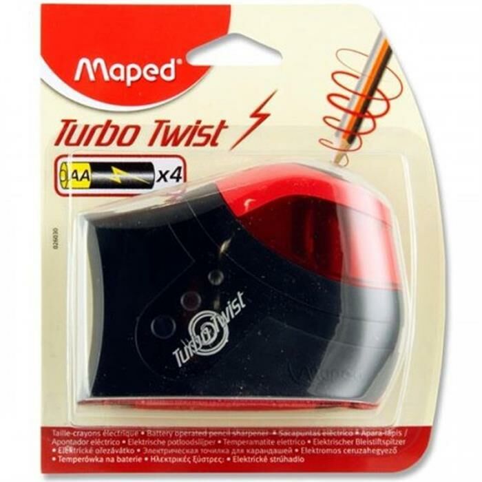 Maped Kalemtraş Pilli Twist Turbo Tek Delik