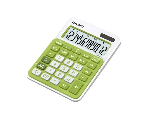 Casio Hesap Makinasi 12 Hane K. Renkli