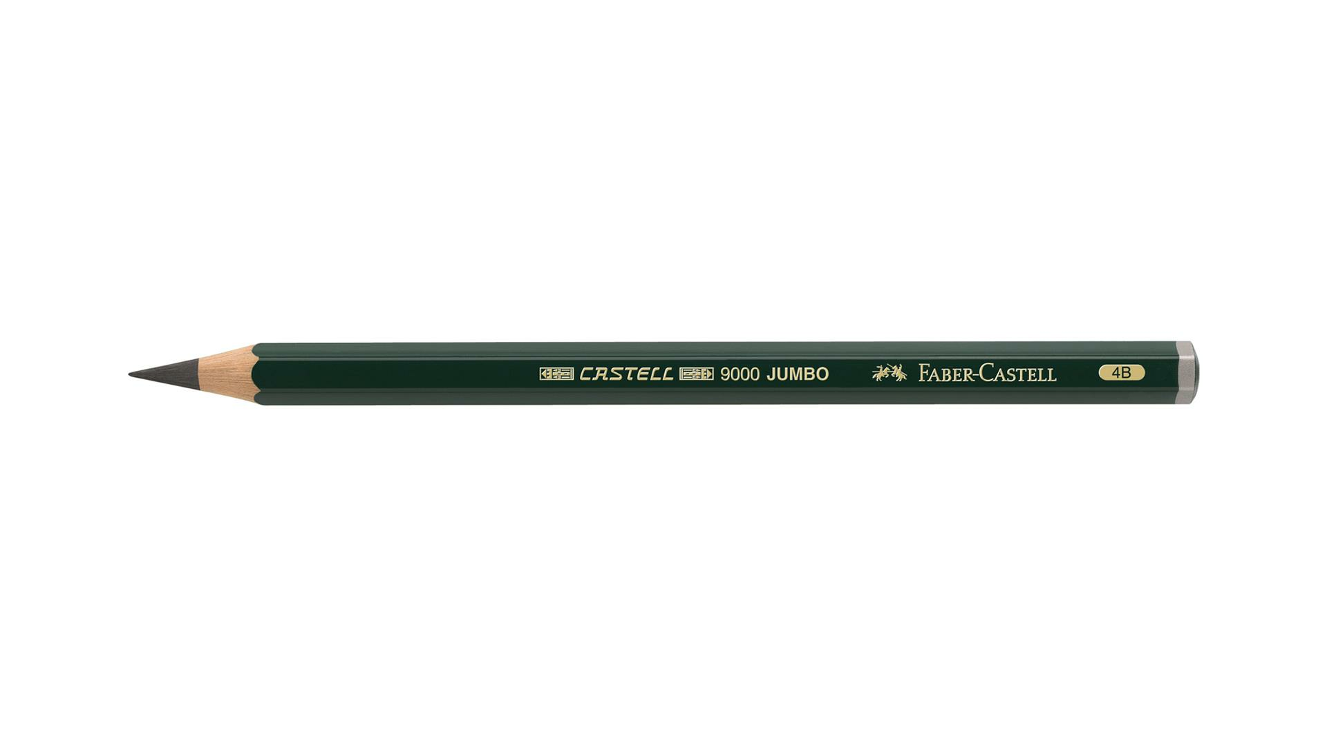 Faber-Castell 9000 Dereceli Jumbo Kurşunkalem 4B 1