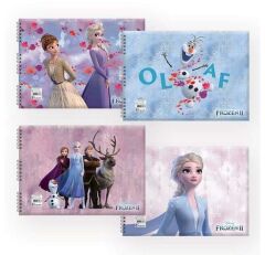 Frozen Iı 17*25 15 Yaprakresim Defteri