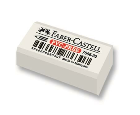 Faber-Castell 7086/30 Beyaz Silgi