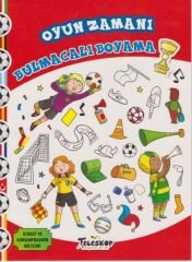 Teleskop Oyun Zamanı Bulmacalı Boyama
