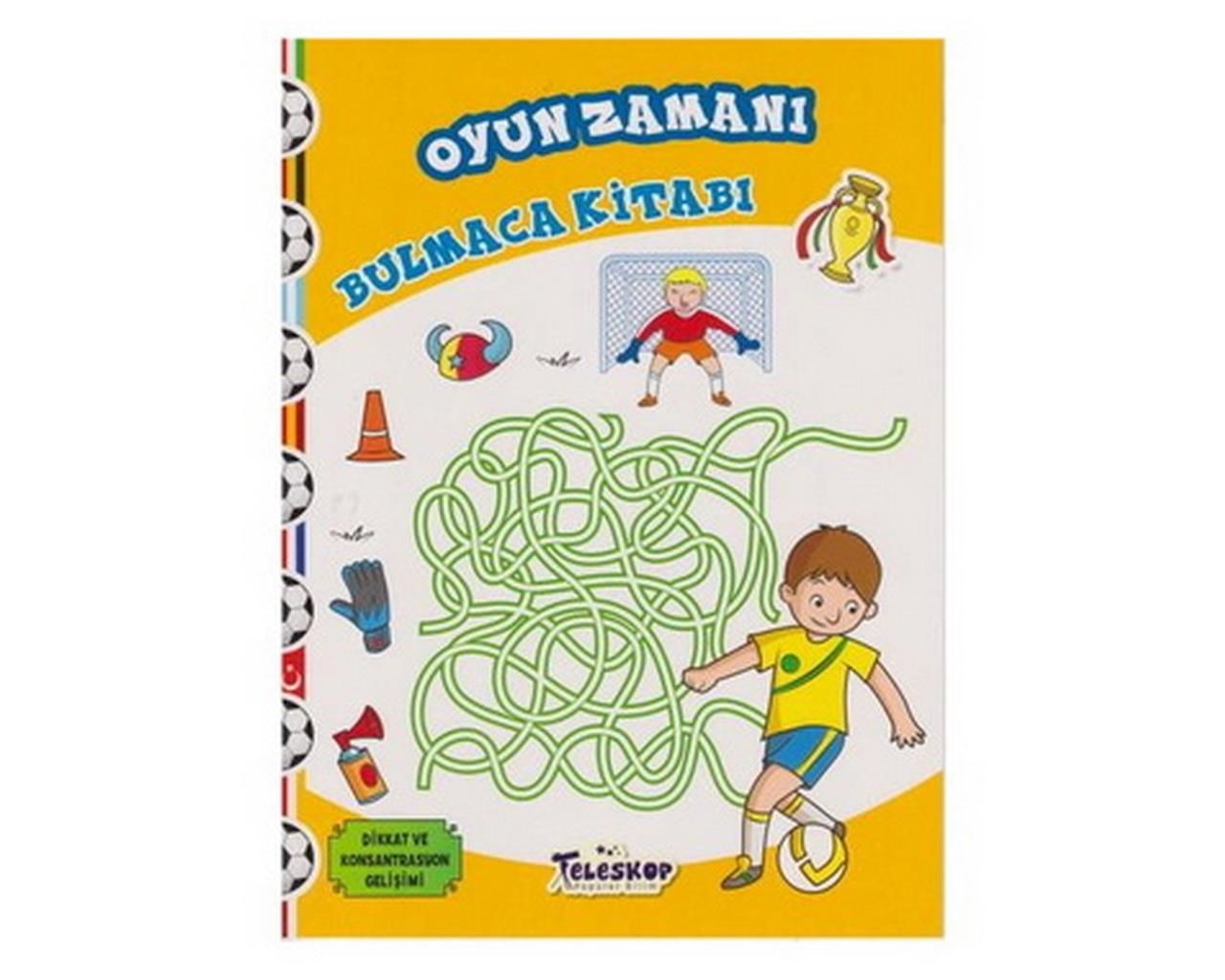 Teleskop Oyun Zamanı Bulmaca Kitabı