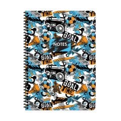 Keskin Color A4 80 Yaprakkar. Pp Kp.Spr.Cool Boys Defter