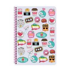 Keskin Color A4 80 Yaprakkar. Pp Kp.Spr.Sweet Fun Defter