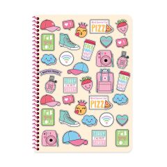 Keskin Color A4 80 Yaprakkar. Pp Kp.Spr.Sweet Fun Defter