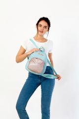 Kaukko Simli Mini Sırt Çantası (Ocean)